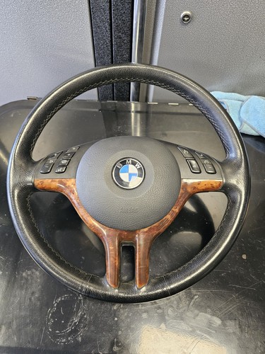 Bmw e39 wooden effect steering - wooden,