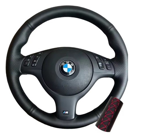 Bmw leather steering wheel - bmw,