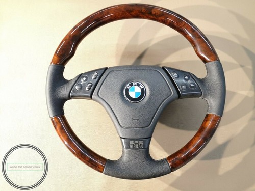 For bmw wood steering wheel - for,
